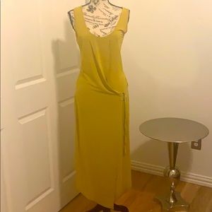 Lime green dress to impress